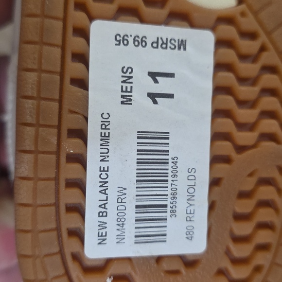 NWT Men's New Balance Numeric Reynolds 480. Size 11 - Picture 5 of 7